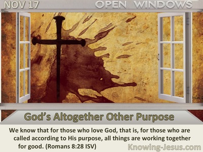God’s Altogether Other Purpose